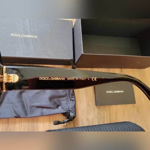 New Dolce&Gabbana DG4319 501/8G 51-22 140mm Cat Eye Sunglasses - Picture 4 of 6